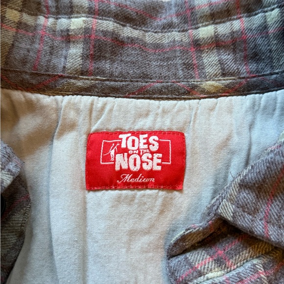 Toes on the Nose Plaid Sherpa Lined Jacket - Picture 3 of 3